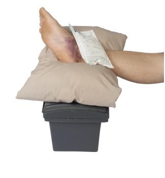 St John guide to first aid for sprains, strains and bruises