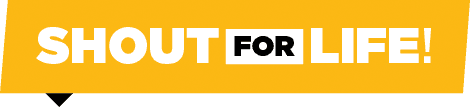 Shout for life logo Shout for life logo