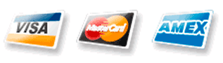 Visa, Mastercard, American Express