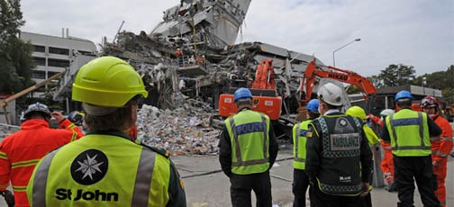 St John Ambulance - Christchurch Earthquake