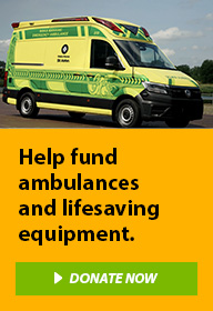 Help fund ambulances and lifesaving equipment