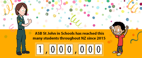 ASB St John in Schools is celebrating teaching our 600,000th student