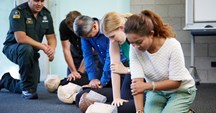 Our first aid courses range from a basic Level One right through to advanced resuscitation training for health professionals.