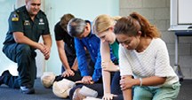 Train with the experts and know what to do in a medical emergency.