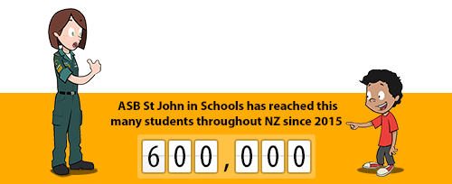 ASB St John in Schools is celebrating teaching our 600,000th student