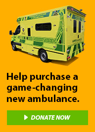 Help get a game-changing new ambulance like this one on the road.