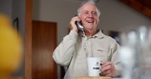 Find more about the free Caring Caller service and other programmes that help people in many ways.